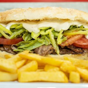 Churrasco chacarero $8.750