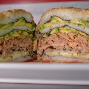 Hamburguesa de salmon $6.930