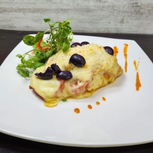 Salmon parmesano $12.600