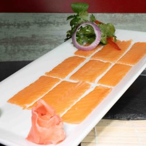 Sashimi de salmón $8.330