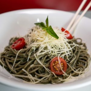 Spaguetti pesto $5.530